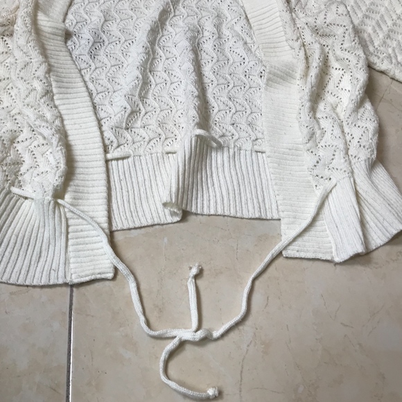 Fame Knit Works 3/4 Sleeve Shrug - Picture 3 of 7